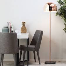 Benson Dome Shade Floor Lamp Copper Floor Lamp Copper Floor Lamp Flooring