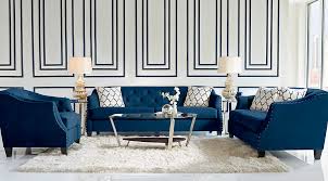 We may earn commission on some of the items you choose to buy. Navy Blue Gray White Living Room Furniture Decor Ideas