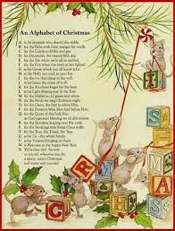 Abc Christmas Christmas Alphabet Christmas Poems Christmas