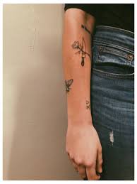 Knife And Rose Tattoo Hip Knifeandrosetattoohip Hand Poked Rose And Knife Tattoo Knife Tattoo Knife And Rose Tattoo Tattoos