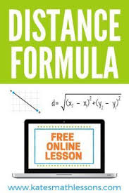 The Distance Formula Distance Formula Studying Math Teaching Algebra