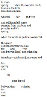 October 14 Birthday Of E E Cummings Featured His Poem In Just Natalie Maines And Lillian Gish Poetry Anthology Poems Poetry