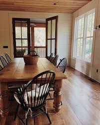 Robin Schudy On Instagram It S Already Too Hot To Sit On The Porch This Morning Oh July Country Dining Tables Farmhouse Dining Room Home