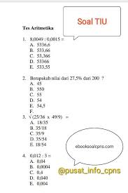 By admin di rabu, agustus 28, 2013. 25 Contoh Soal Cpns 2019 Kumpulan Contoh Soal