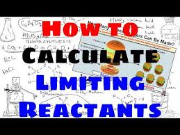 How To Calculate Limiting Reactants Science Chemistry Chemistry Class Ap Chem