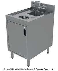 basic dump sink with waste chute