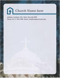 Letter headed paper samples church sample personal letterhead. 5 Best Ms Word Church Letterhead Templates Word Excel Templates