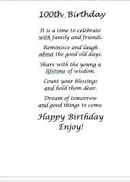 Pin By June Plunkett On 100th Birthday Party Birthday Verses Old Birthday Cards Birthday Verses For Cards