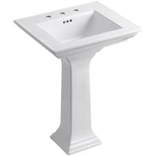 kohler memoirs stately ceramic pedestal