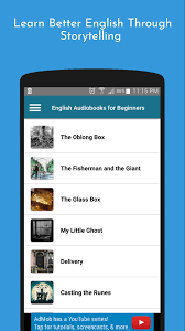 قصص و كتب صوتية مجانية لتعلم اللغة الإنجليزية For Android Apk Download