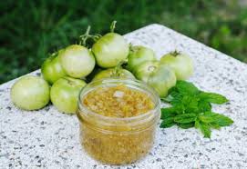 Grune Tomaten Chutney Desired De Rezept Tomaten Chutney Chutney Grune Tomaten Rezepte
