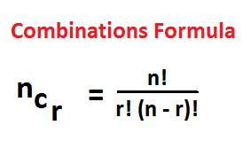 What Concept Does The Combinations Formula Ncr Denote The Combinations Formula Ncr Tells Combination Formula Permutations And Combinations Algebra Formulas