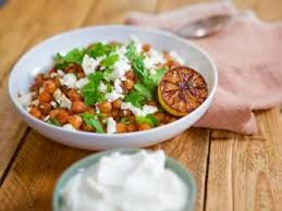 Harissa Braised Chickpeas With Feta Recipe In 2020 Food Network Recipes Molly Yeh Recipes Feta Recipes