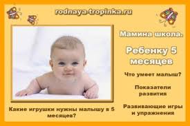 Pyatimesyachnyj Rebenok Igry I Zanyatiya S Rebenkom V 5 Mesyacev