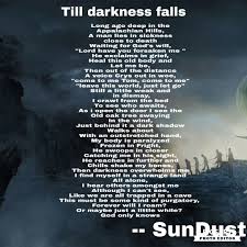 Pin By Carlos Dickens On Gothic Poetry Darkness Falls Man Close Let It Be