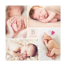 Modern Baby Girl Monogram Photo Collage Canvas Zazzle Com In 2020 Newborn Photography Girl Diy Baby Photo Collages Newborn Photography Boy