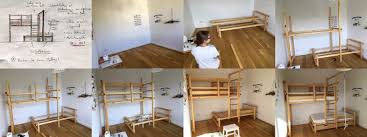 1.) dieses hochbett wird eine 140 x 200cm große liegefläche haben, die vier 200cm langen balken ergeben die füße des hochbettes. Einfacher Aufbau Unserer Hochbetten In Vielen Hohen Billi Bolli