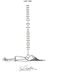 Lazy Jane Shel Silverstein Silverstein Poems Shel Silverstein Poems Shel Silverstein
