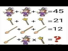 Witch Wand Broom Picture Puzzle Viral Only For Genius Youtube Math Genius Maths Puzzles Picture Puzzles