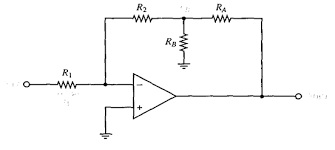 Op Amp With T Bridge Feedback Network Operational Amplifiers Types Tutorials Series Amp Networking Amplifier