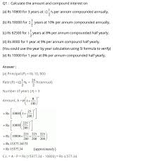 Ncert Solutions For Class 8 Maths Chapter 8 Comparing Quantities Ex 8 3 Learn Cbse Class 8 Math Mental Math