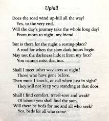 Christina Rossetti Uphill Christina Rossetti Poems Christina Rossetti Quotes Poetic Words