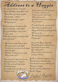 Address To A Haggis By Robert Burns Burns Supper Burns Night Decorations Burns Night