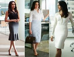 Actor meghan markle discusses her role in the very popular usa networks' suits. interview at aol hq in nyc. Meghan Markle Suits Wardrobe Celebrity Galleries Pics Express Co Uk Meghan Markle Outfits Meghan Markle Suits Classy Work Outfits
