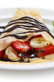 Vanilla Crepes Ready In 30 Minutes Food Vanilla Crepes Recipe Chocolate Sauce Recipes