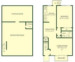 1 Bedroom Basement Apartment Floor Plans Decoration Bedroom Basement Apartment Floor Plans And One 1 Flats Haus Design Souterrain Wohnung Grundriss Wohnung