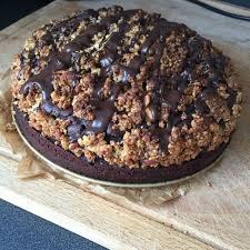 Schoko Nuss Kuchen Mit Krokant Muddis Kochen Schoko Nuss Kuchen Kuchen Schoko