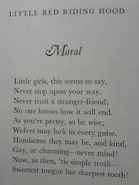 Little Red Riding Hood Morals Quotes Inspirational Quotes Words