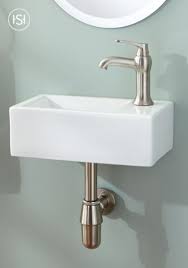 muhlen wall mount sink small bathroom
