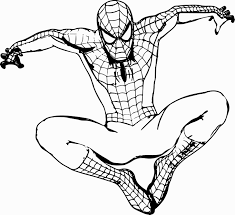 Spiderman crawls up a brick wall. Free Printable Spiderman Images To Color Of Your Favorite In 2021 Superhero Coloring Pages Superhero Coloring Spiderman Coloring