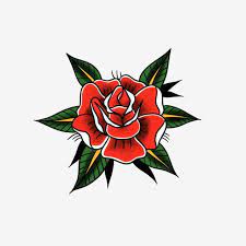 Old School Tattoo Tattoo Tattoo Rose Rose Tattoo Rosa Arquivo Png E Psd Par Telecharg Traditional Rose Tattoos Old School Rose Traditional Tattoo Old School
