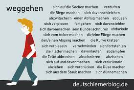 Ein wort bringt, reizt das andere, in jüngerer sprache ein wort gibt das andere, bedeutungsmäszig schattiert: Andere Worter Fur Weggehen Synonyme Verben Mit Ahnlicher Bedeutung