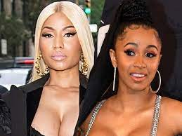 Nicki minaj revealed on monday that she is pregnant with her first child. Nicki Minaj Gifts Cardi B A 5 000 Basket Full Of Baby Tingz
