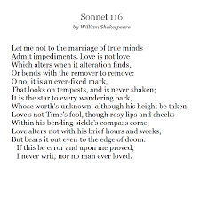 Shakespeare Poetry Words Shakespeare Sonnets Sonnet 116