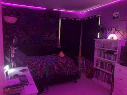 Room Vibes Room Inspiration Bedroom Neon Room Chill Room