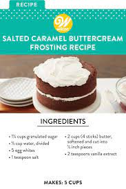 Give Your Fall Cakes And Cupcakes A Delicious Topping With This Salted Caramel Butter Frosting Recipes Buttercream Frosting Recipe Caramel Buttercream Frosting