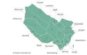 It borders the counties of västernorrland, jämtland, and norrbotten, as well as the norwegian county of nordland. Vasterbottens Lan Regionfakta