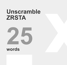 Now, you may not see how anagramming can really help you win similarly, an anagram word finder can be an invaluable device when enjoying words with friends. Á… Unscramble Zrsta 25 Words Unscrambled From Letters Zrsta
