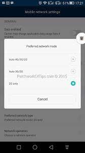 Anda dapat mencoba untuk melakukan cara setting apn 3 4g lte secara manual untuk bisa memperoleh kecepatan internet yang cepat dan stabil. How To Enable Huawei Emui 3 3g Only Mode Tech Tutorials