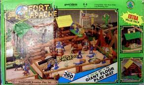 Http Www Bonanza Com Listings Good Ideas Lincoln Log Compatible General Custer Fort Apache Frontier Play Set 452253175