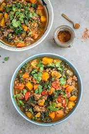 Scharfer Gemuse Lamm Eintopf Rezept Lebensmittel Essen Gesundes Fleisch Lamm Rezepte