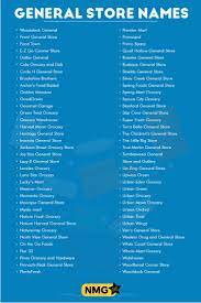 General Store Name Ideas General Store Name Generator Store Names Ideas Shop Name Ideas Cafe Names Ideas
