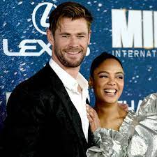 M believes there's a mole. Chris Hemsworth And Tessa Thompson Pictures Popsugar Celebrity