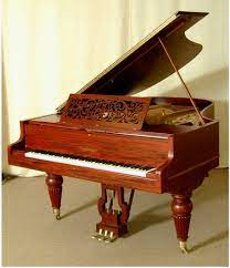 Chickering Parlor Grand 1895 Chickering Is The Oldest Piano Company In America Dating Back To 1823 For Much Of The 19th A Old Pianos Piano Chickering Piano