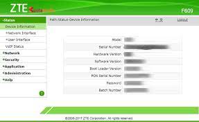 Atau belum tau password defaultnya yang terbaru? Password Zte F609 Indihome Kuotamedia
