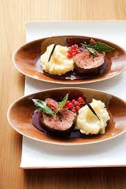 Rinderfilet Mit Johannisbeersauce Und Vanillepuree Rezepte Gourmet Rezepte Essen Rezepte